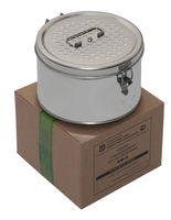 Коробка стерилизационная круглая с фильтром БИКС КФ-6л